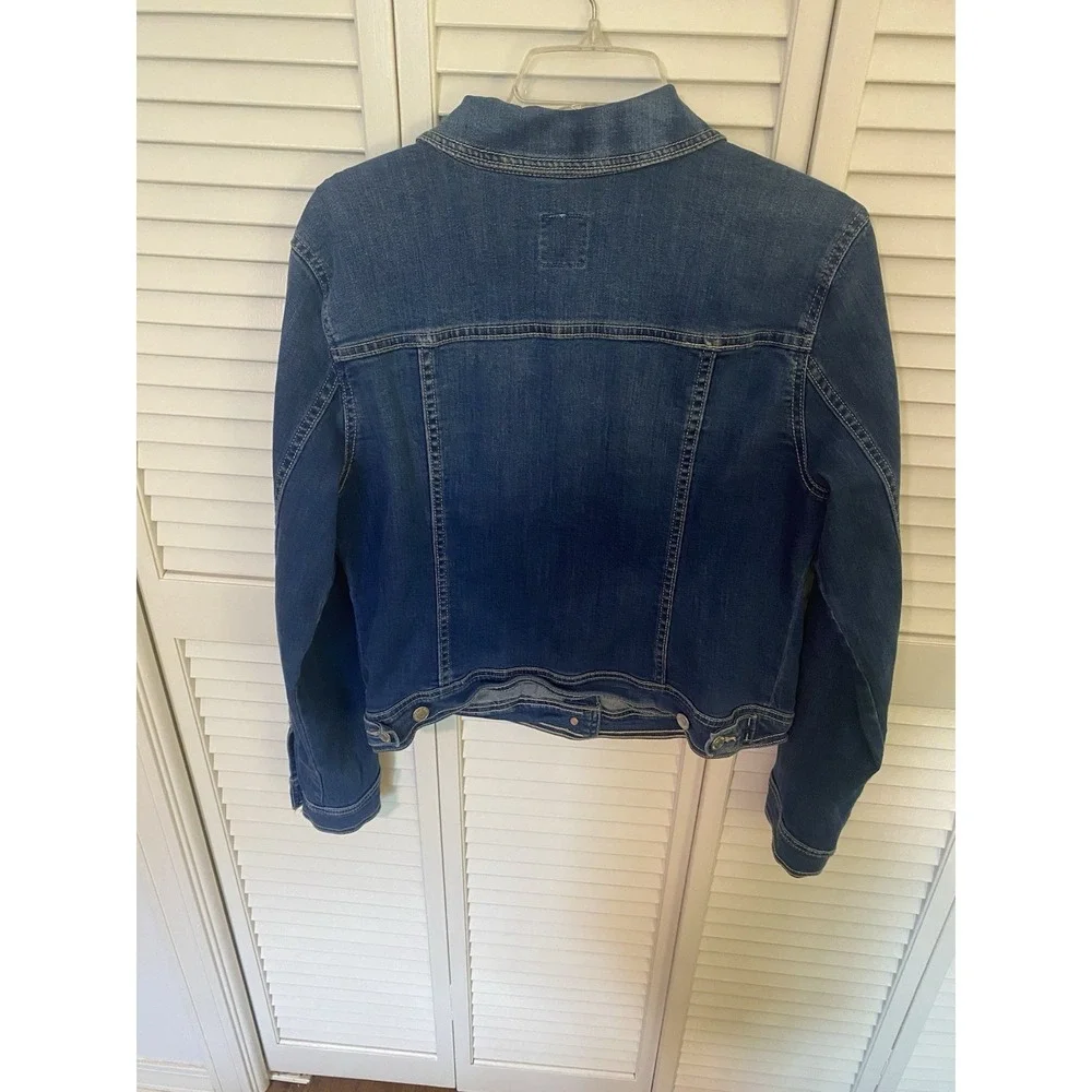 Old Navy Denim Jacket Women's Large - Excellent Condition - Coastal Cowgirl Wash